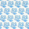 Schumacher Coral Blue Fabric