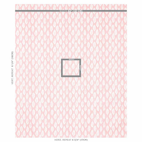 Schumacher Forest Pink Fabric
