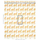 Schumacher Marwari Horse Mustard Fabric