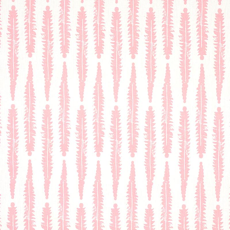 Schumacher Fern Pink Fabric