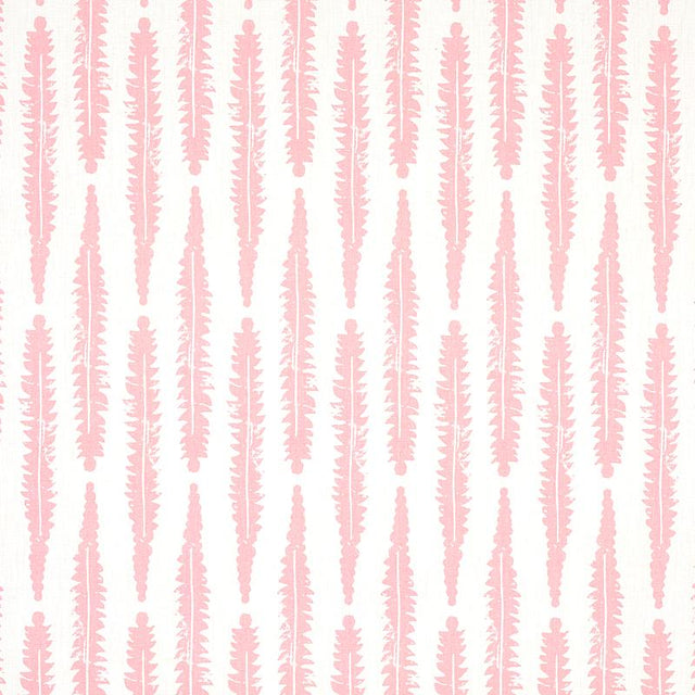 Schumacher Fern Pink Fabric
