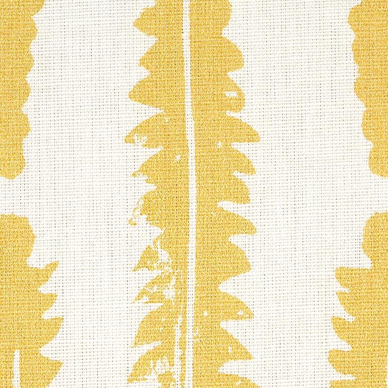 Schumacher Fern Mustard Fabric