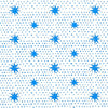 Schumacher Spot & Star Blue Fabric