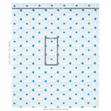 Schumacher Spot & Star Blue Fabric