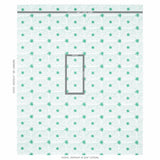 Schumacher Spot & Star Sea Glass Fabric