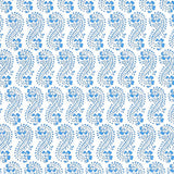 Schumacher Lani Blue Fabric