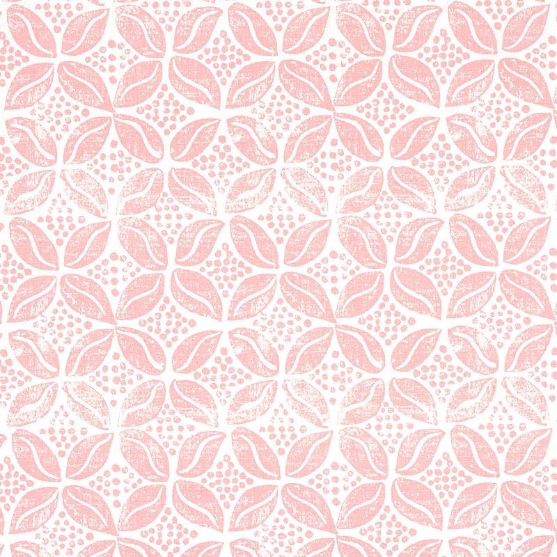 Schumacher Coffee Bean Pink Fabric