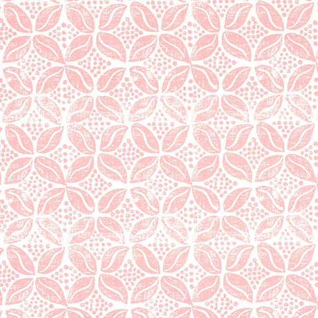 Schumacher Coffee Bean Pink Fabric