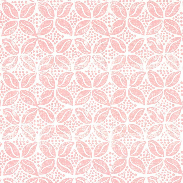 Schumacher Coffee Bean Pink Fabric