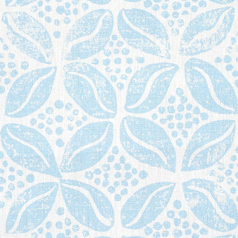 Schumacher Coffee Bean Sky Fabric