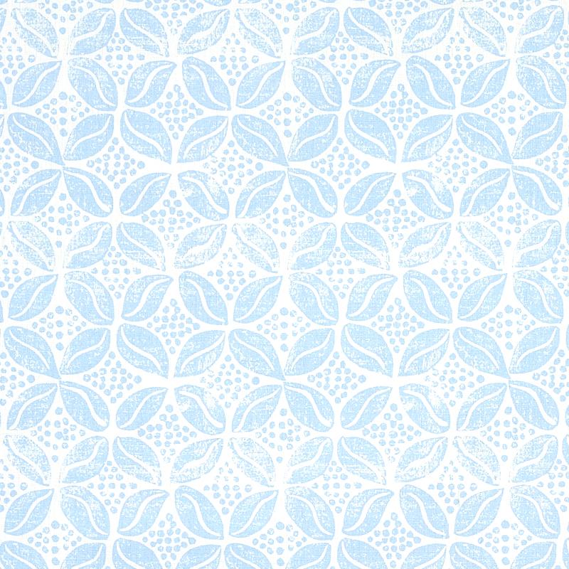 Schumacher Coffee Bean Sky Fabric