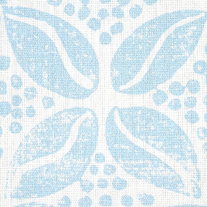 Schumacher Coffee Bean Sky Fabric