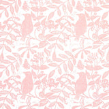 Schumacher Bird & Bee Pink Fabric