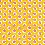 Schumacher Tuk Tuk Hand Block Print Yellow Fabric