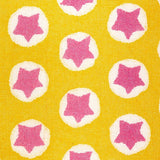 Schumacher Tuk Tuk Hand Block Print Yellow Fabric