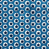 Schumacher Tuk Tuk Hand Block Print Blue Fabric