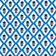 Schumacher Buti Hand Block Print Blue Fabric