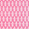 Schumacher Bagru Hand Block Print Pink Fabric