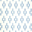 Schumacher Dash Hand Block Print Blue Fabric