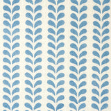Schumacher Bindi Hand Block Print Blue Fabric