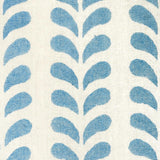 Schumacher Bindi Hand Block Print Blue Fabric