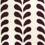 Schumacher Bindi Hand Block Print Aubergine Fabric