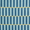 Schumacher Luna Hand Block Print Blue & Turmeric Fabric