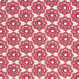 Schumacher Rose Hand Block Print Pink Fabric