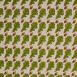 Schumacher Oak Hand Block Print Green Fabric