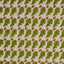 Schumacher Oak Hand Block Print Green Fabric