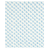 Schumacher Torbay Hand Blocked Print Blue Fabric