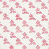 Schumacher Torbay Hand Blocked Print Pink Fabric