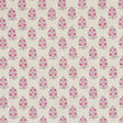 Schumacher Aditi Hand Blocked Print Pink Fabric