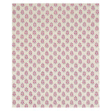 Schumacher Aditi Hand Blocked Print Pink Fabric