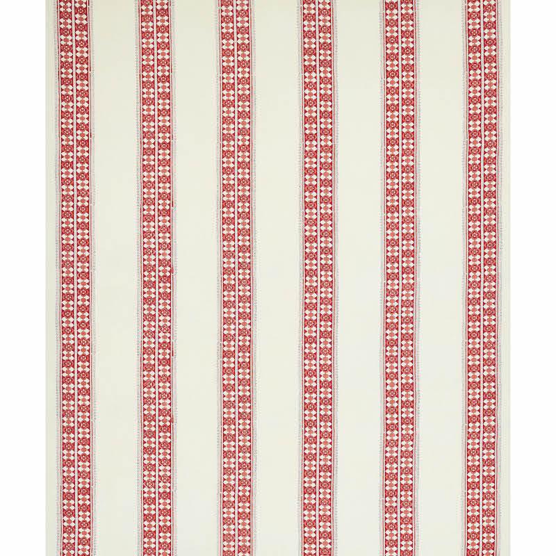 Schumacher Amira Hand Blocked Print Dusty Rose Fabric