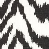 Schumacher Quincy Hand Print Black Fabric