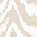Schumacher Quincy Hand Print Natural Fabric