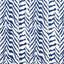 Schumacher Quincy Hand Print Blue Fabric