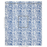 Schumacher Quincy Hand Print Blue Fabric