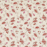 Schumacher Maryam Vine Pink & Red Fabric