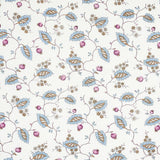 Schumacher Maryam Vine Sky & Plum Fabric