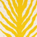 Schumacher Creeping Fern Print Lemonade Fabric