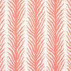 Schumacher Creeping Fern Print Coral Fabric