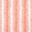 Schumacher Creeping Fern Print Coral Fabric