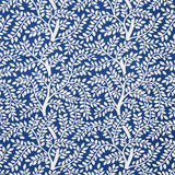 Schumacher Temple Garden Ii Blue Fabric