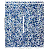 Schumacher Temple Garden Ii Blue Fabric