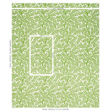 Schumacher Temple Garden Ii Green Fabric