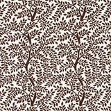 Schumacher Temple Garden Ii Brown Fabric