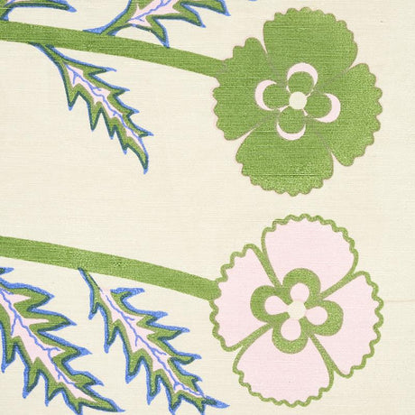 Schumacher Thistle Ivory Fabric