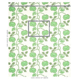 Schumacher Queen Fruit Chintz Jade Fabric